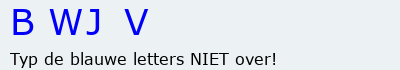 Bevestigingscode
