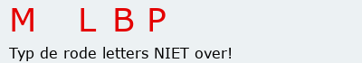 Bevestigingscode