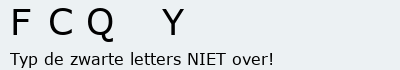 Bevestigingscode