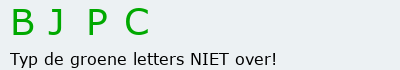Bevestigingscode