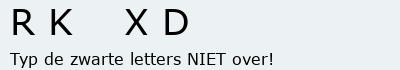 Bevestigingscode