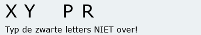 Bevestigingscode