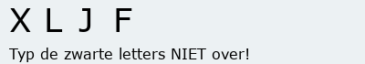 Bevestigingscode