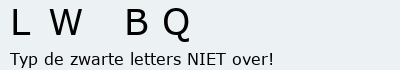 Bevestigingscode