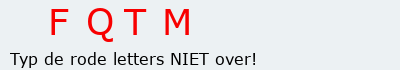 Bevestigingscode