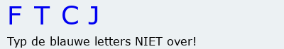 Bevestigingscode