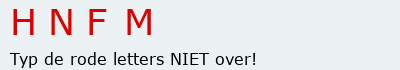 Bevestigingscode