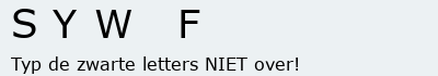 Bevestigingscode