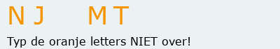 Bevestigingscode