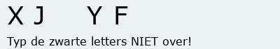 Bevestigingscode