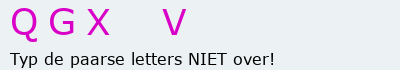 Bevestigingscode