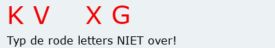 Bevestigingscode