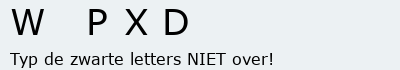 Bevestigingscode