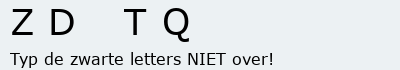 Bevestigingscode