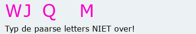 Bevestigingscode