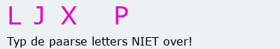 Bevestigingscode