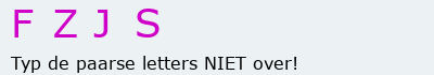 Bevestigingscode