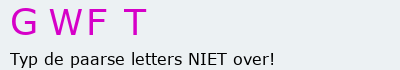 Bevestigingscode