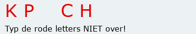 Bevestigingscode