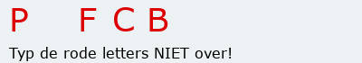 Bevestigingscode