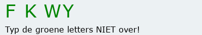Bevestigingscode