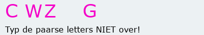 Bevestigingscode