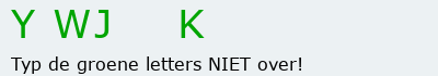 Bevestigingscode