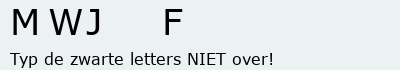 Bevestigingscode