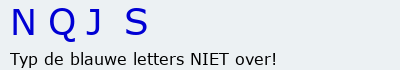 Bevestigingscode