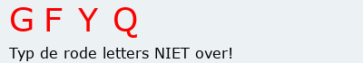 Bevestigingscode