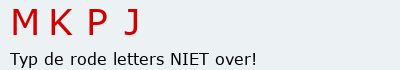 Bevestigingscode