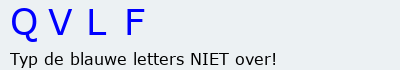 Bevestigingscode