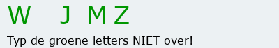 Bevestigingscode