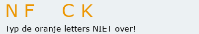 Bevestigingscode