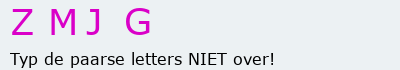 Bevestigingscode