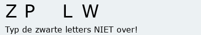 Bevestigingscode