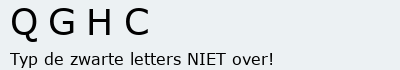 Bevestigingscode