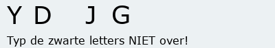 Bevestigingscode