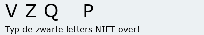 Bevestigingscode
