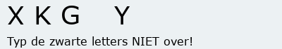 Bevestigingscode