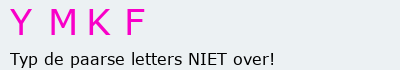Bevestigingscode