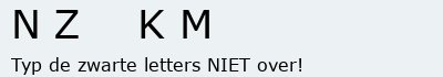 Bevestigingscode