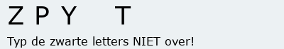 Bevestigingscode