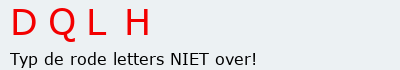 Bevestigingscode