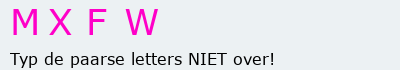 Bevestigingscode