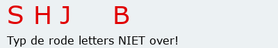 Bevestigingscode