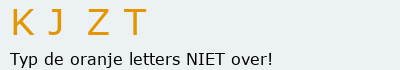 Bevestigingscode