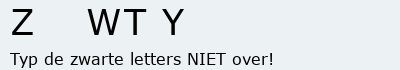 Bevestigingscode