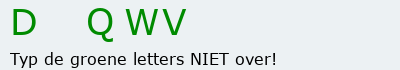 Bevestigingscode