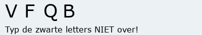 Bevestigingscode